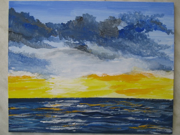 Sonnenaufgang am Meer