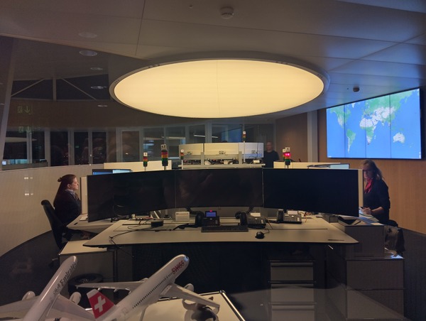 (Ein)Blick in die Einsatzzentrale